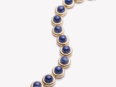 DOME BRACELET - LAPIS LAZULI Sale