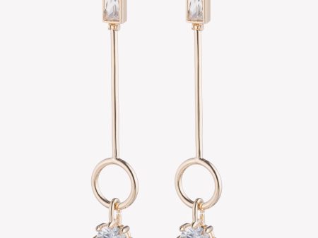 BAGUETTE ESTATE LINE EARRINGS Cheap