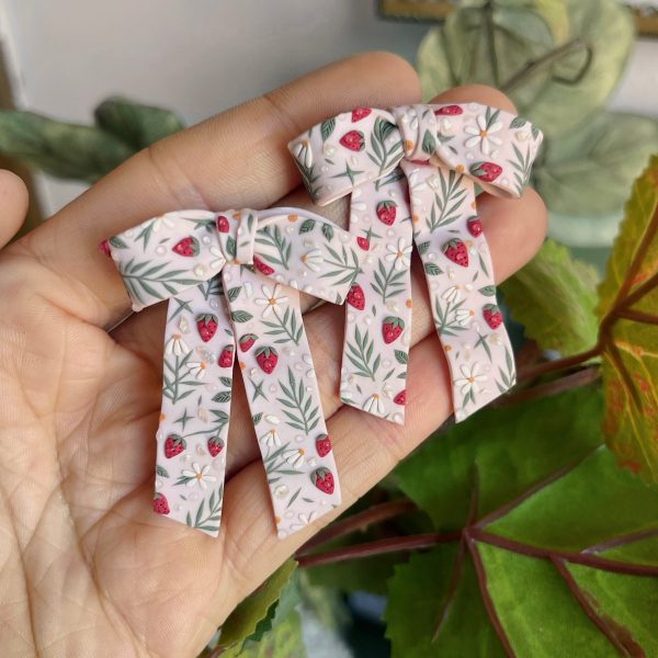 Strawberries and Cream Bliss Bow Supply