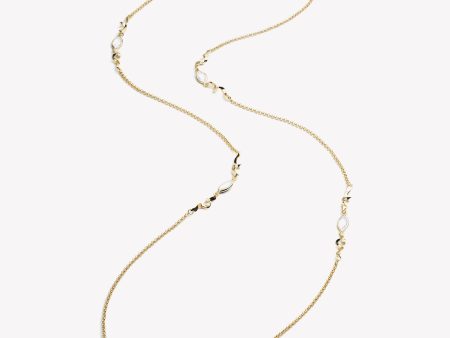 NAVETTE FIVE STATION NECKLACE Fashion