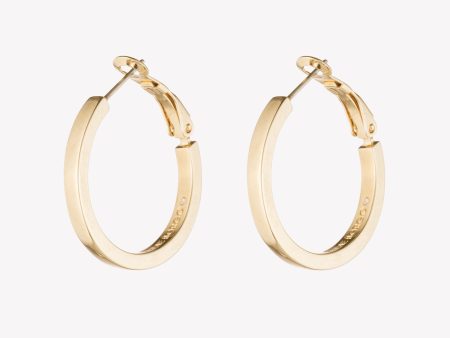 CUBE HOOP EARRINGS  |  1  For Sale