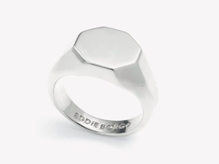 OCTAGON SIGNET RING For Sale