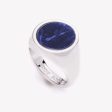 INLAID SIGNET RING - LAPIS LAZULI Supply