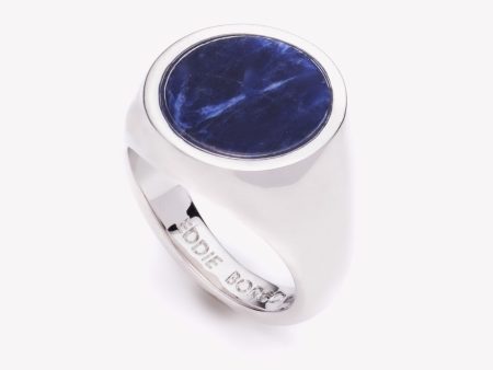 INLAID SIGNET RING - LAPIS LAZULI Supply