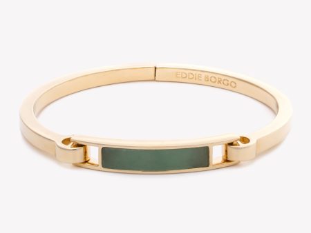 INLAID PLATE BRACELET - JADE Online Hot Sale