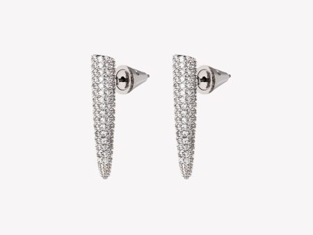 PAVÉ SPIKE STUD EARRINGS Discount