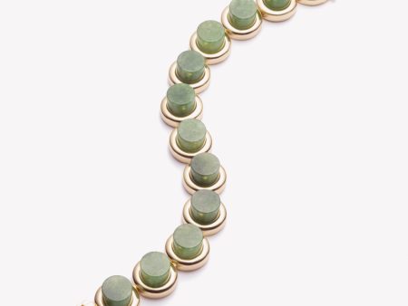 CYLINDER BRACELET - JADE Online Hot Sale