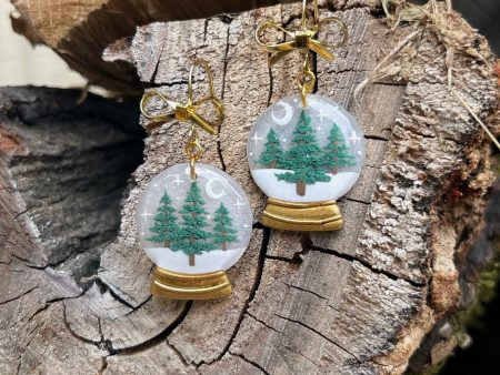 Winter Pine Snowglobes For Sale