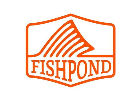 Thermal Die Cut Sticker - Dorsal Fin 8.5  - Orange Sale