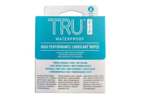 TruZip Lubricant Wipes - 6 Pack Sale