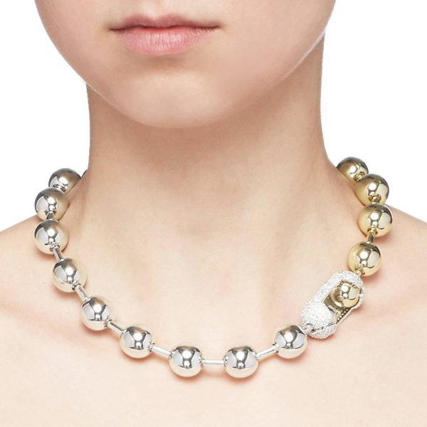 PAVÉ BALL CHAIN NECKLACE Online