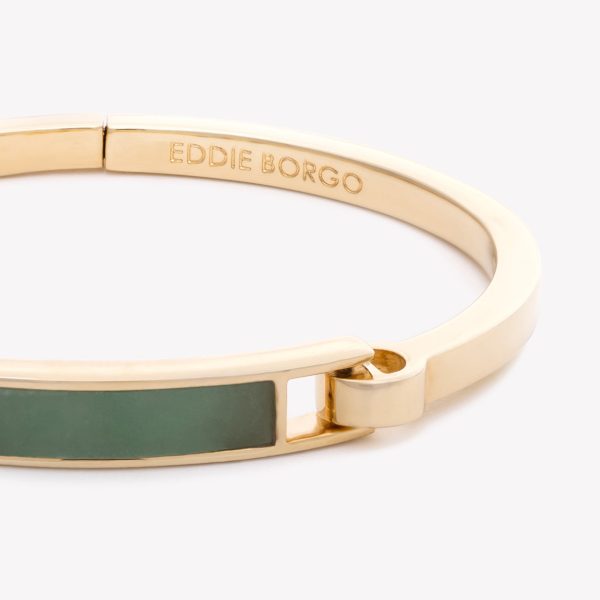 INLAID PLATE BRACELET - JADE Online Hot Sale