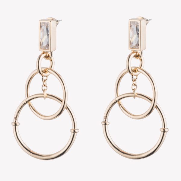 BAGUETTE ELLIPSE EARRINGS Fashion