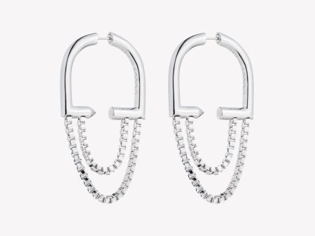 ALLURE CHAIN HOOPS Hot on Sale