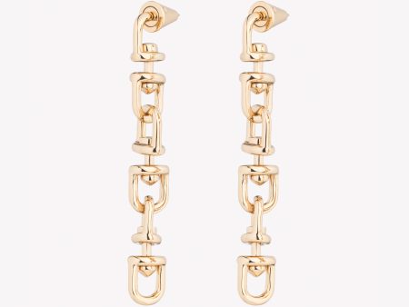 FAME LINK DROP EARRINGS For Cheap