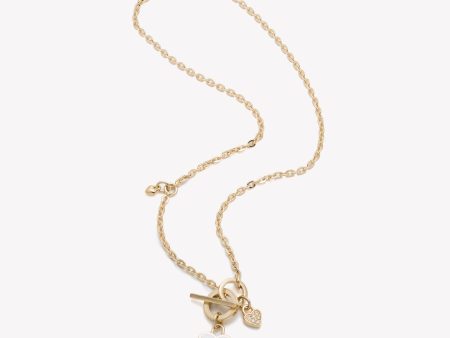 HEART TOGGLE NECKLACE Online Hot Sale