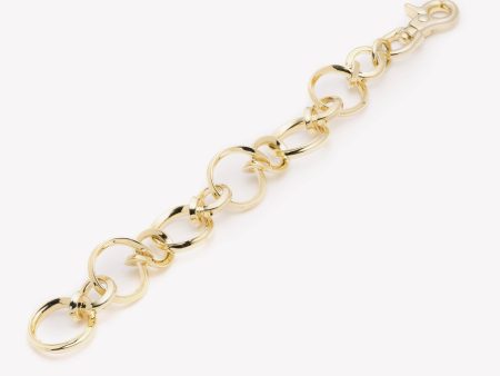 CURLED LINK BRACELET on Sale