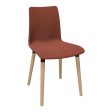 MOOD Side Chair - Fully Upholstered - Wood Legs Cheap