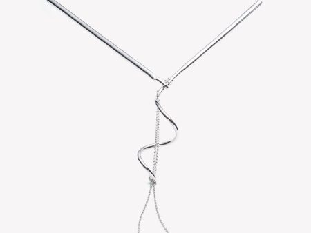 PAVÉ BUD DROP NECKLACE Hot on Sale