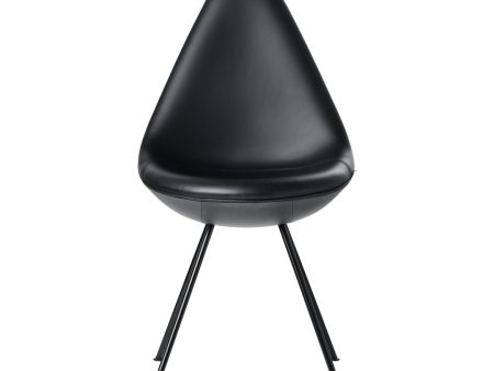 Drop Side Chair - Leather Upholstered Online Hot Sale