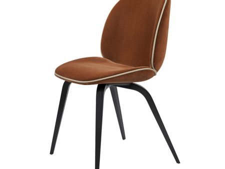 Beetle Dining Chair - Wood Base - Fully Upholstered Online Sale