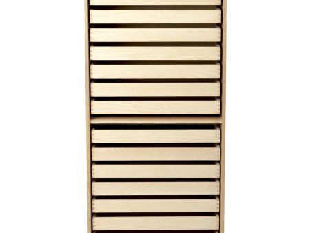 FK631120 Deep Bookcase w  14 Trays on Sale