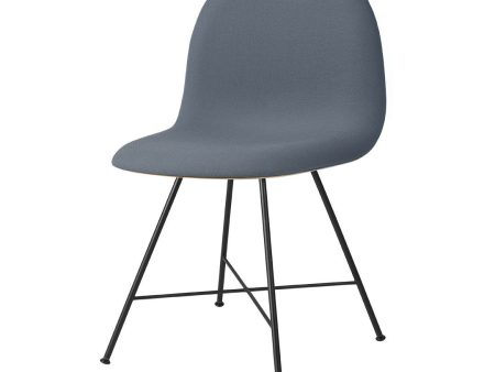 Gubi 3D Dining Chair - Center Base - Front Upholstered - Wood Shell Online now