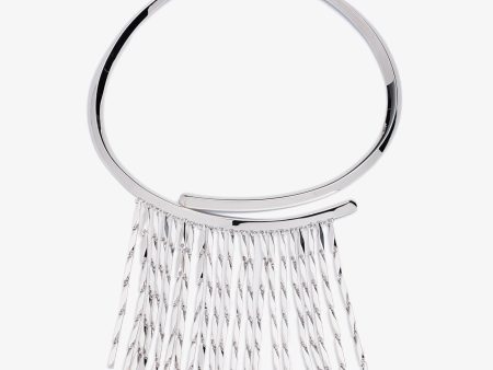 PEAKED FRINGE COLLAR on Sale