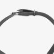 LEATHER O-RING CHOKER Hot on Sale