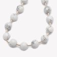 BEADED BALL CHAIN NECKLACE - HOWLITE Online