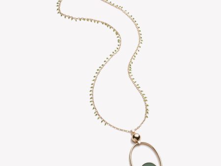 STELLA PENDANT - JADE Discount