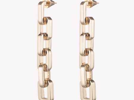 SUPRA LINK DROP EARRINGS For Discount