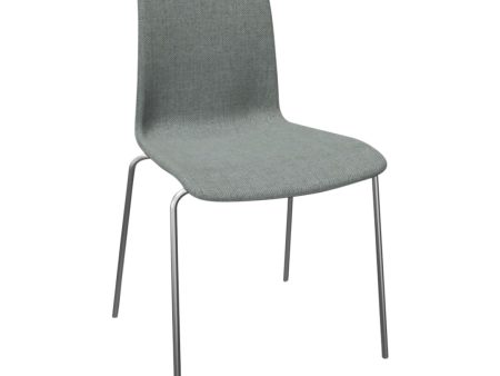 MOOD Side Chair - Fully Upholstered - 4-Legs - Stackable Online Hot Sale