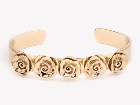 ROSE CORSAGE CUFF Online Hot Sale