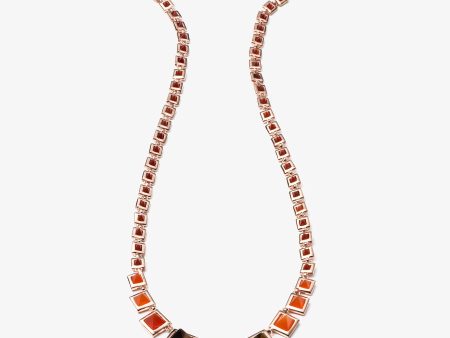 PYRAMID NECKLACE - TIGER EYE Fashion