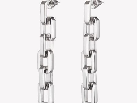 SUPRA LINK DROP EARRINGS For Cheap