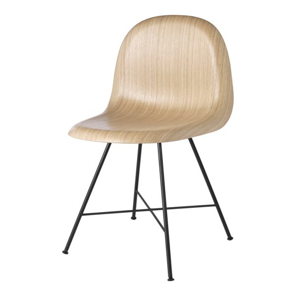 Gubi 3D Dining Chair - Center Base - Wood Shell Cheap