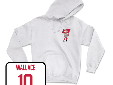 Field Hockey White Brutus Hoodie  - Olivia Wallace Fashion