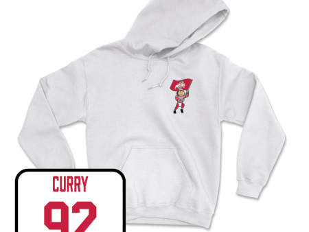 Football White Brutus Hoodie - Caden Curry Supply